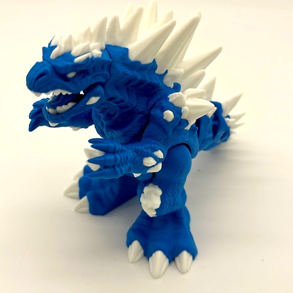 Other - Articulated Frostzilla 3D-Printed Fidget Toy Fun Collectible Stress…